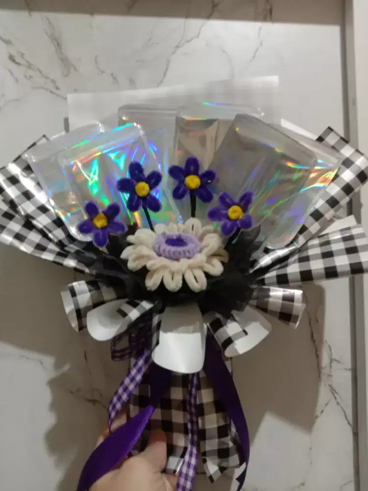 Buket uang kosong 6 pcs