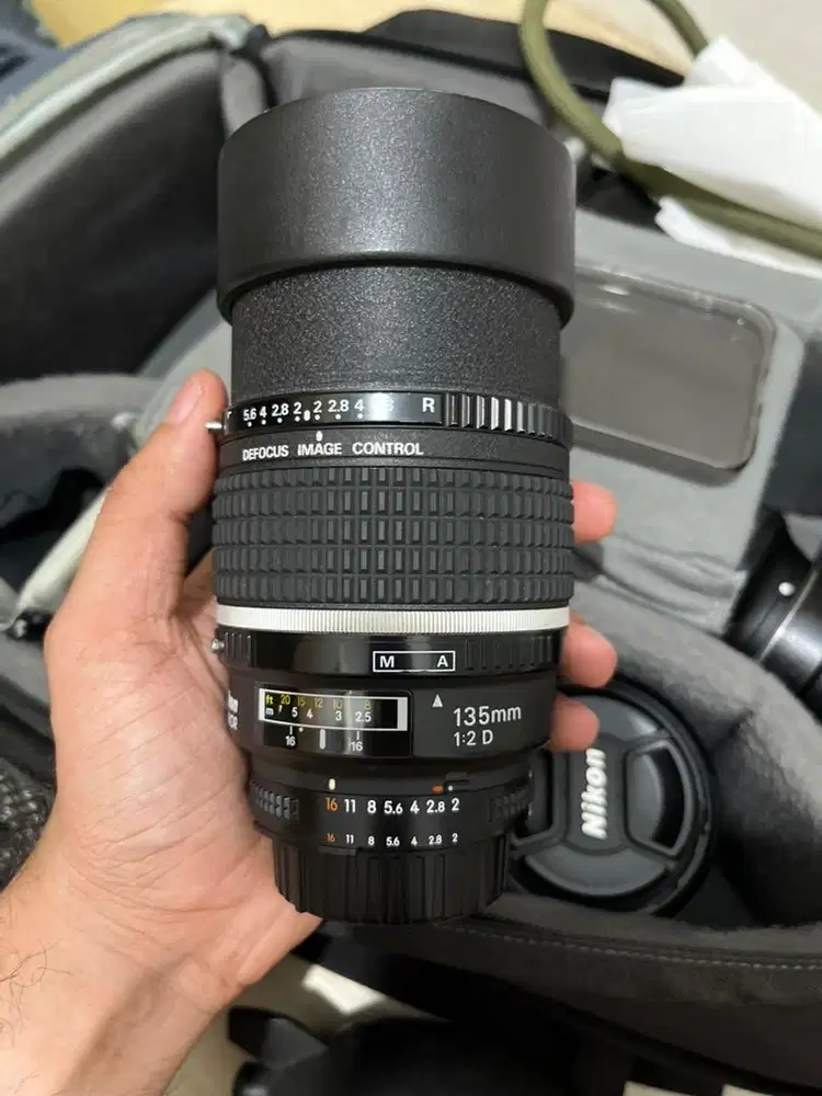 Nikon Afd 135mm f2 DC Mulus