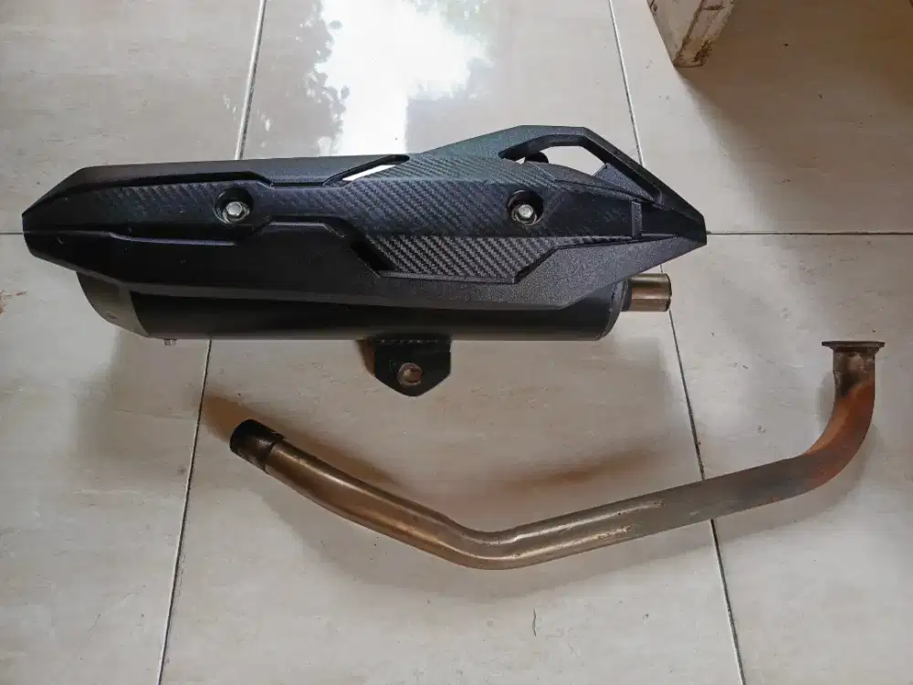Knalpot Standar Racing ZRC Copy CMS Aerox 155