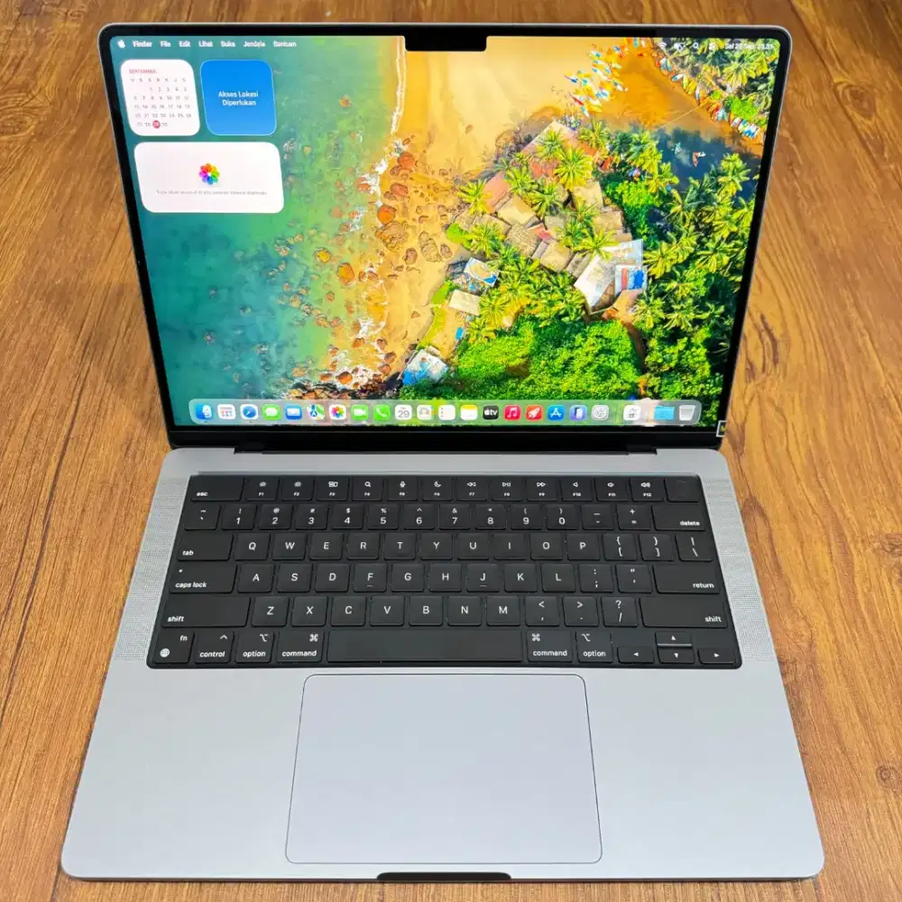 Macbook m1 pro 2021 14 inch ram 16gb ssd 1tb siap pakai bisa cod