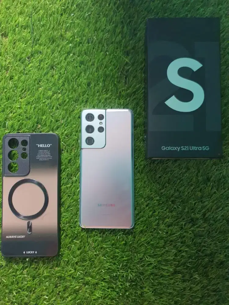 SAMSUNG S21 ULTRA 16/512GB EX INTER ALL SIM IMEI TERDAFTAR