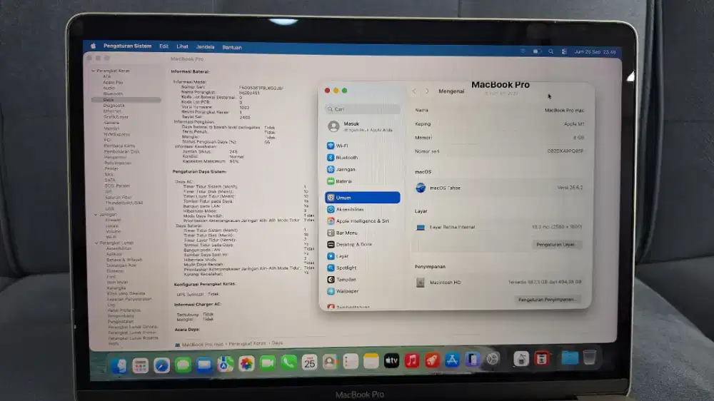 MACBOOK PRO M2 2022 13 8/256 GB