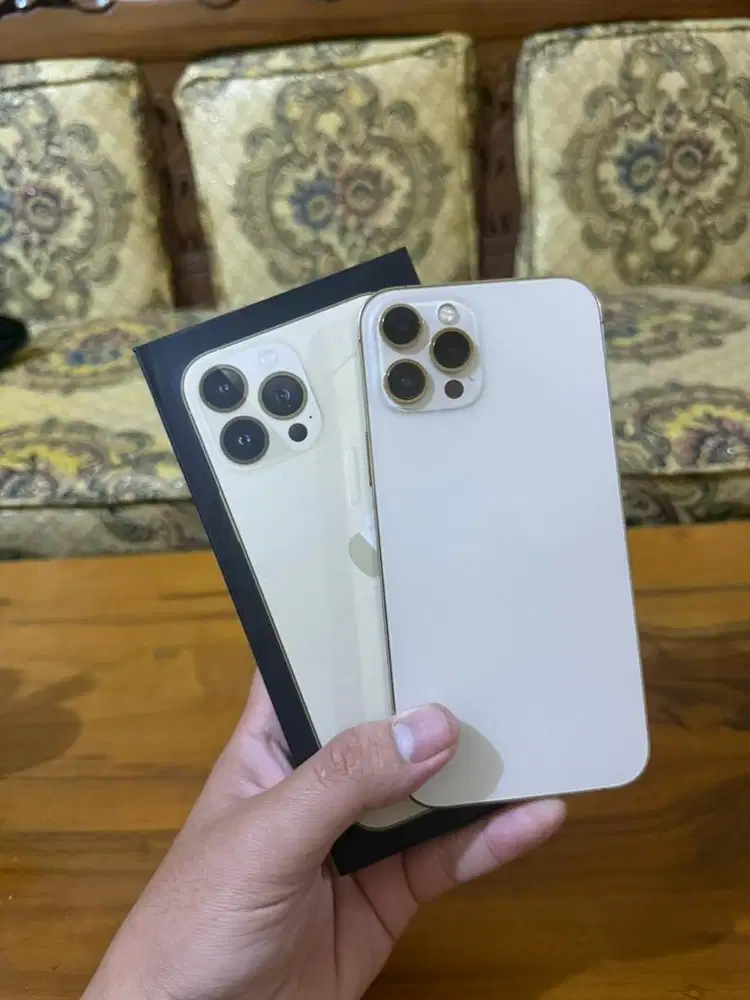 Iphone 13 promax 128 Gold Minus tipis Fullset