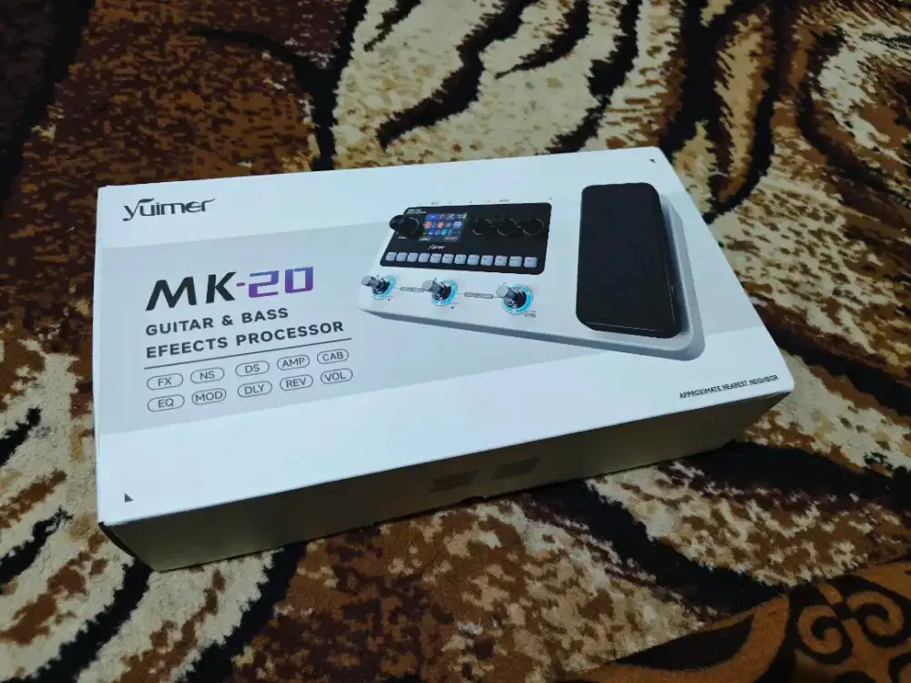 efek gitar mvave mk 20 multi effects mk20