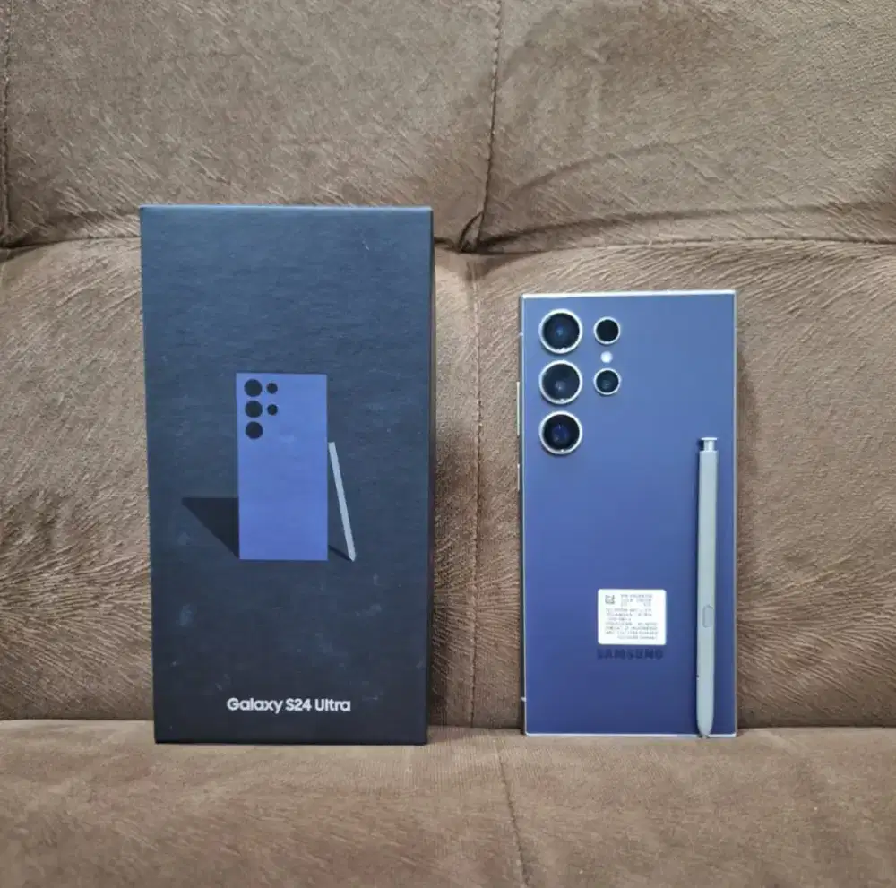 Samsung s24 ultra 12/256 resmi Indonesia jual santai