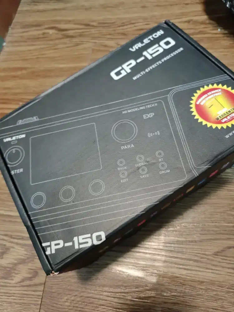efek gitar valeton gp150 multi effects gp 150