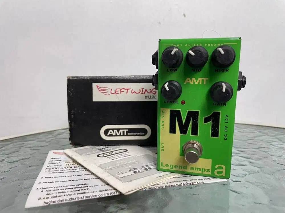 AMT M1 Preamp Pedal Based on Marshall JCM800 Fullset