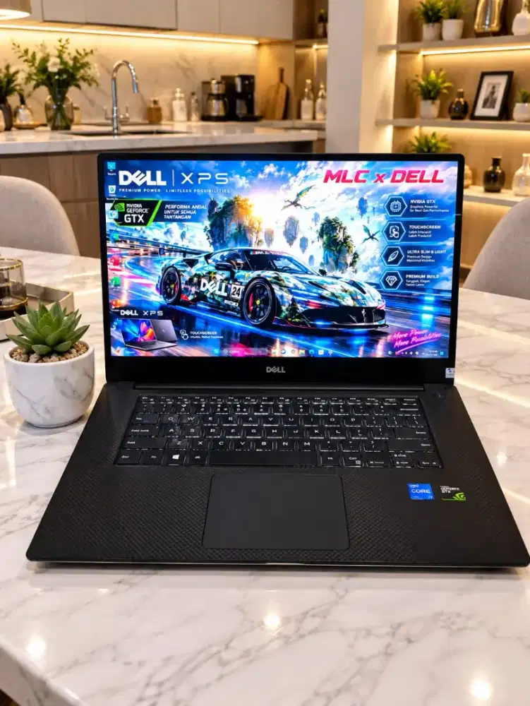 Laptop Creator Sultan Dell XPS 15 Layar 4K Baterai 100%
