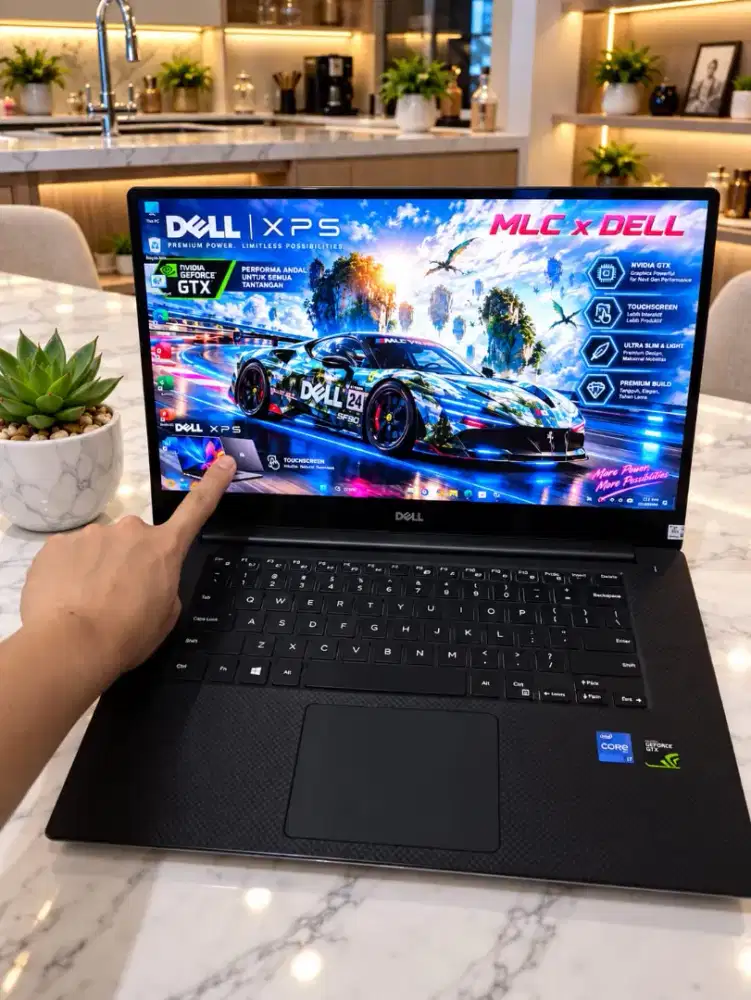 Laptop Creator Sultan Dell XPS 15 Layar 4K Baterai 100%