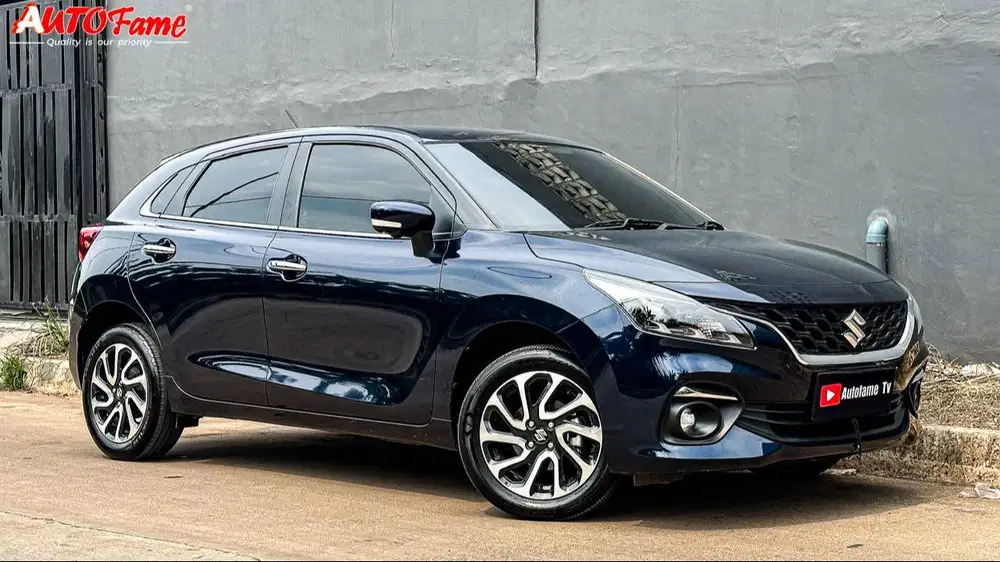 Suzuki All New Baleno Hatchback NIK 2025 1.5L AT Celestial Blue On Bla