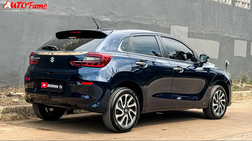 Suzuki All New Baleno Hatchback NIK 2025 1.5L AT Celestial Blue On Bla