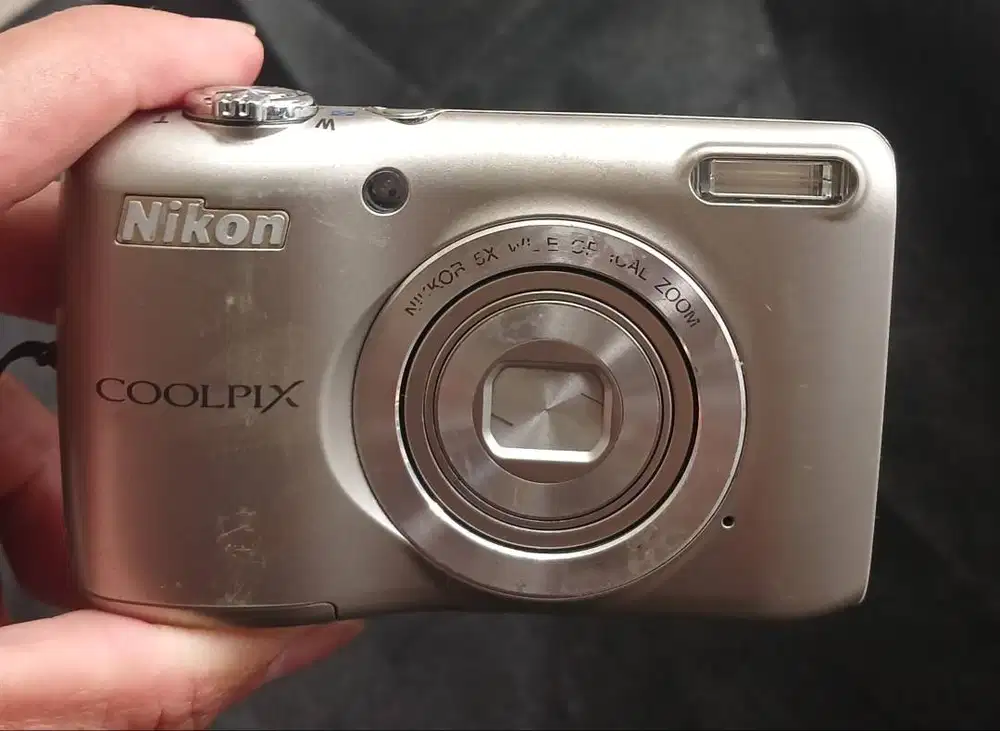 Jual kamera nikon L26 normal kompli