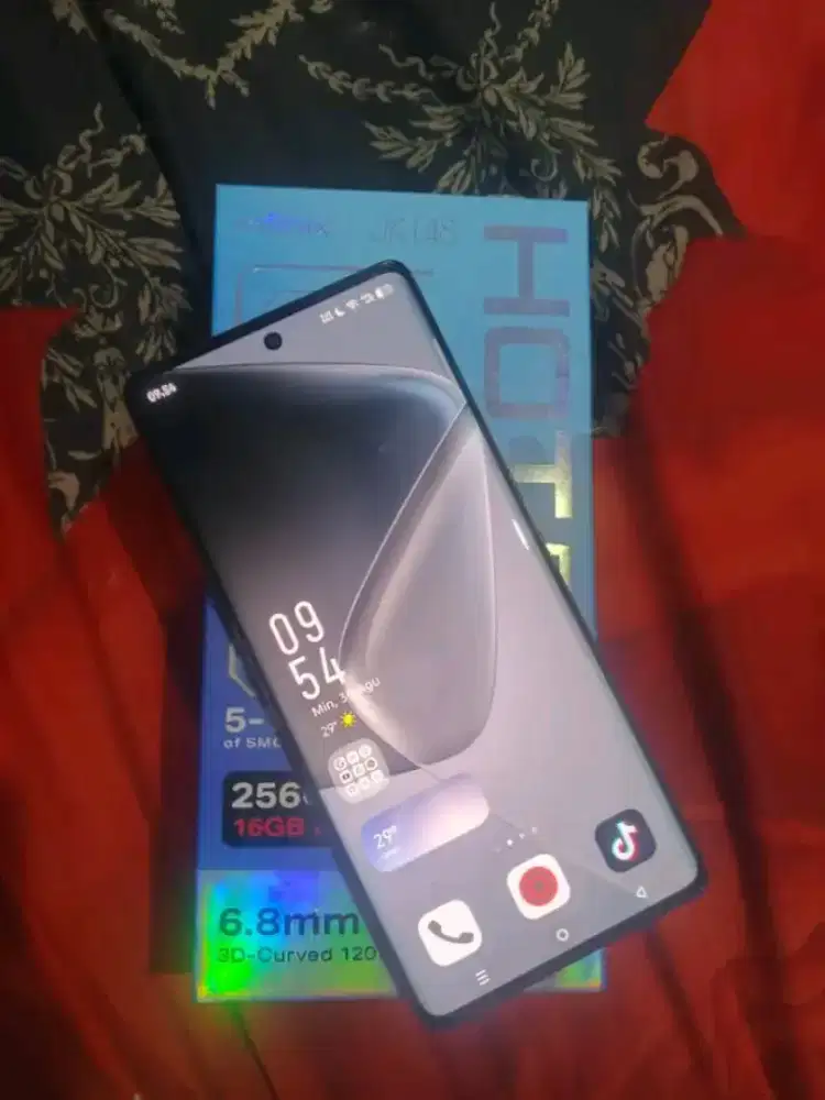 Infinix hot 50 Pro plus Nfc ram 8/256gb nominus fullset orian lengkung