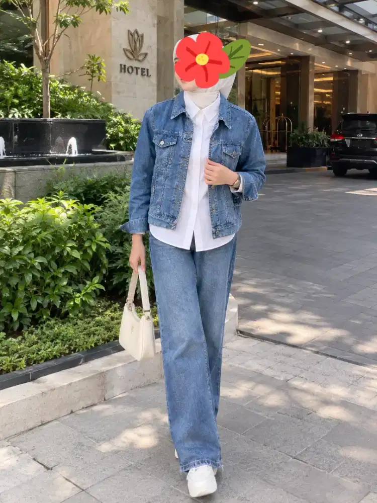 Jaket Jeans wanita M