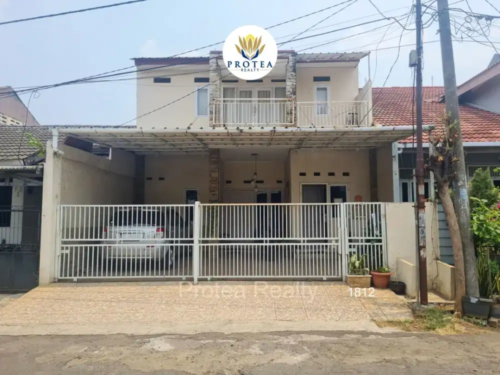 Dijual Rumah 2 Lantai Dekat Sekolah, Rumah Sakit, Pintu Tol dan Pasar Modern BSD