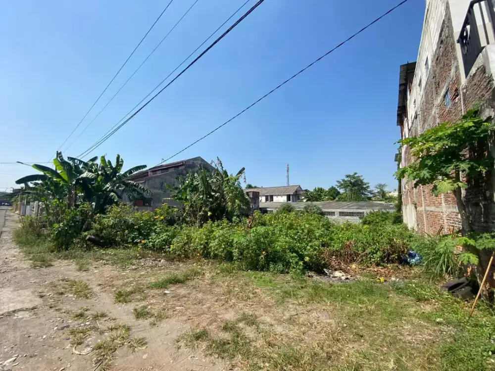 Hanya 100 Meter Dari Giwangan Jogja Tanah Potensial Cocok Untuk Ruko 4 Pintu!