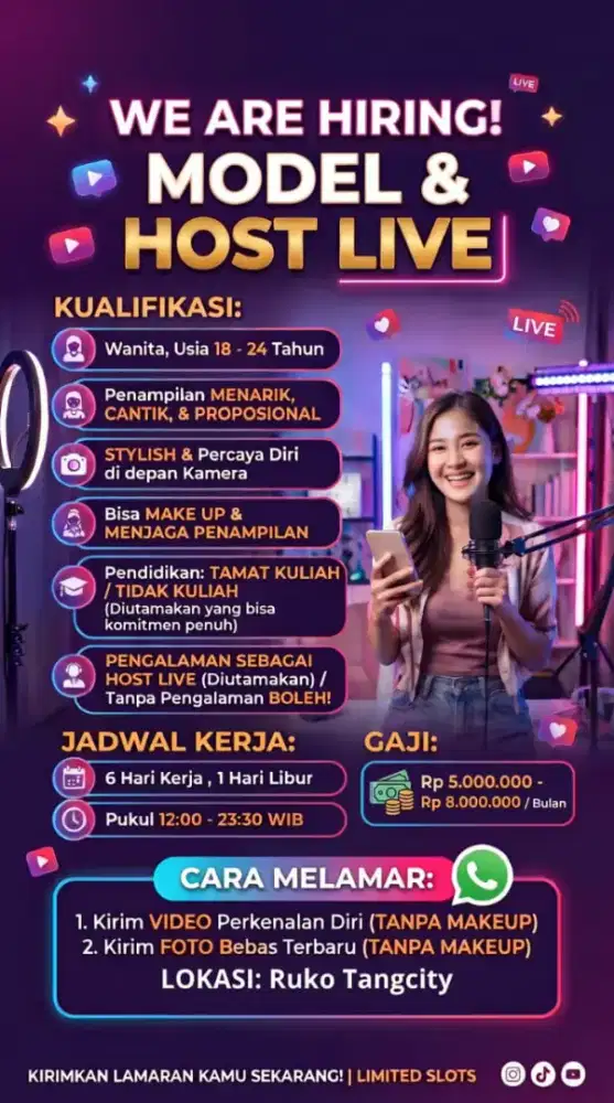 Hostlive dan model