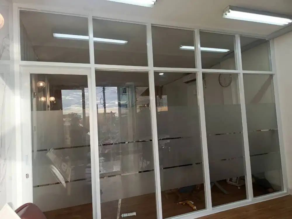 Pembuatan Partisi Aluminium Custom Murah Berkualitas