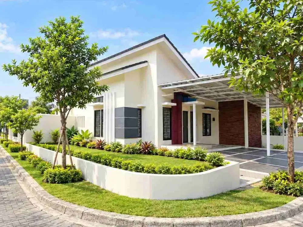 di jual rumah hook anti banjir harapan indah di bantu lolos kpr