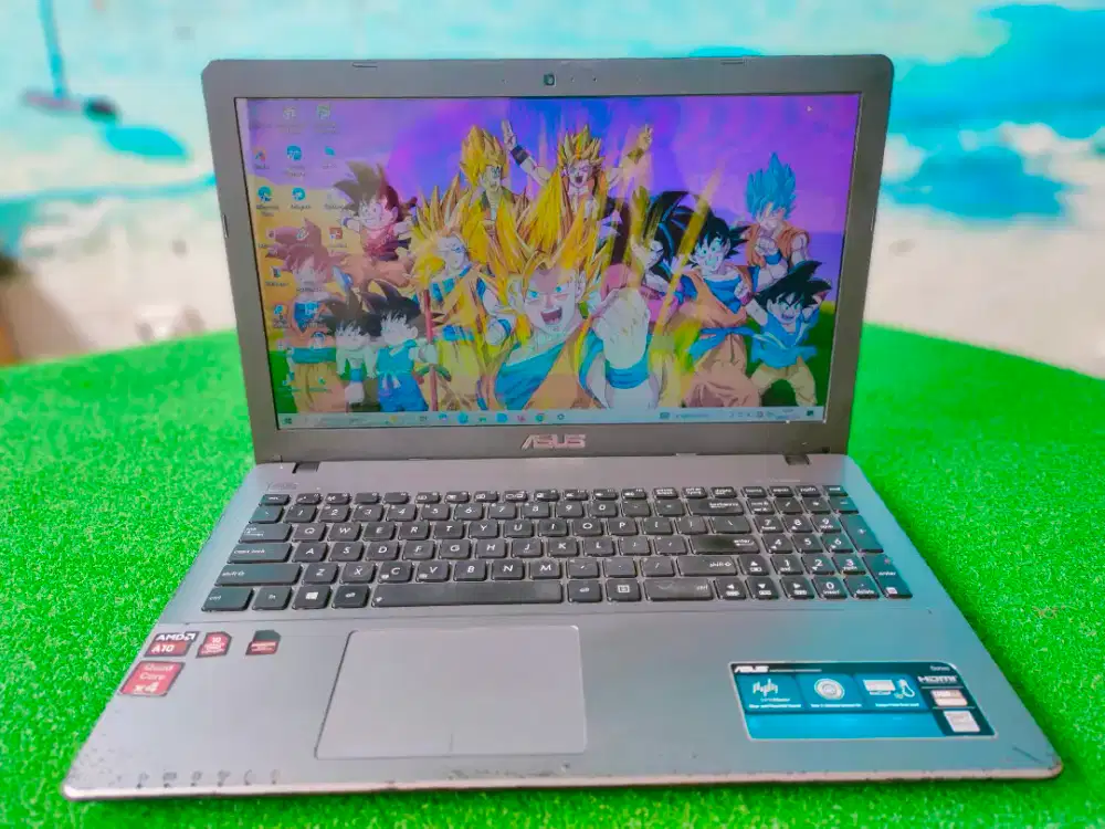 Asus X550Ze AMD A10 8Gb Dual VGA Dual Storage Game Design Lancar
