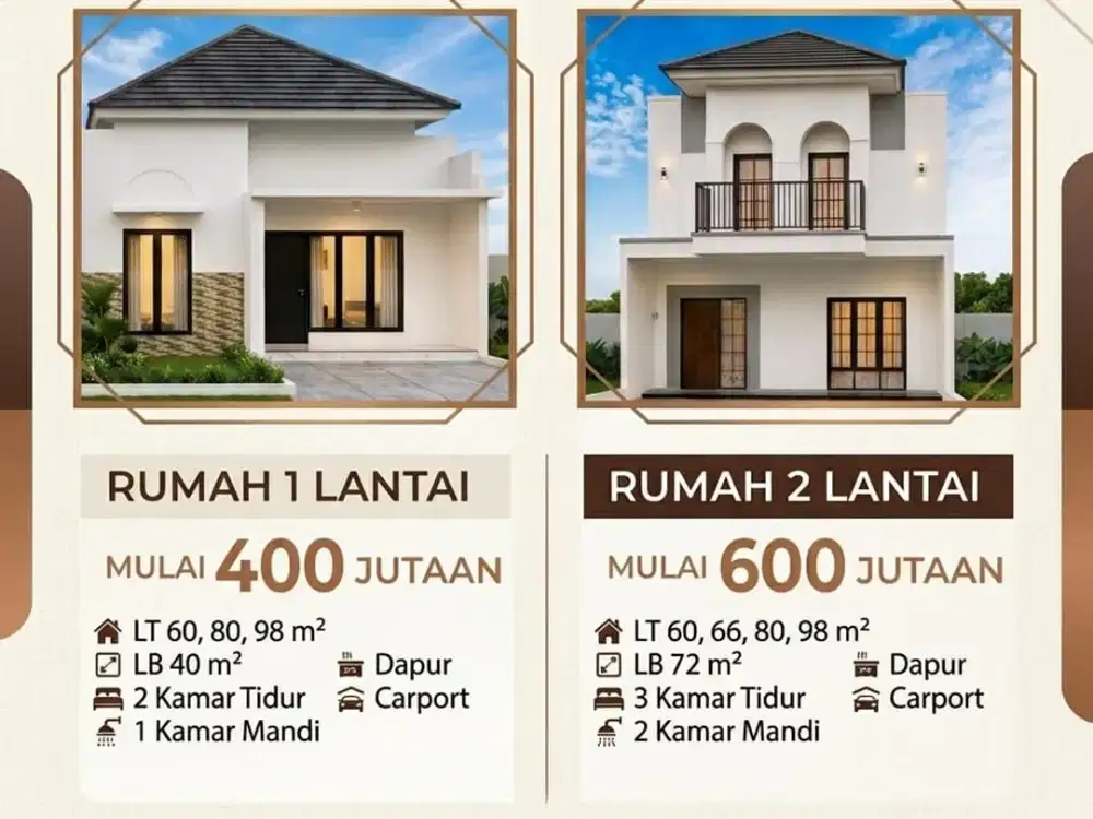 Rumah murah cluster di banyumanik bisa KPR, cash maupun cash bertahap