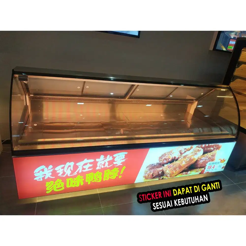 Display Refreigerator  YL 28 ukuran 2,8 M, Etalase Pendingin Makakanan