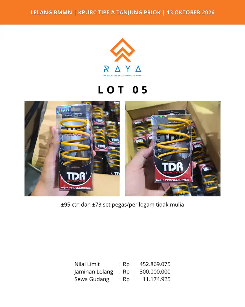 PEGAS/PER TERBUAT DARI LOGAM TIDAK MULIA