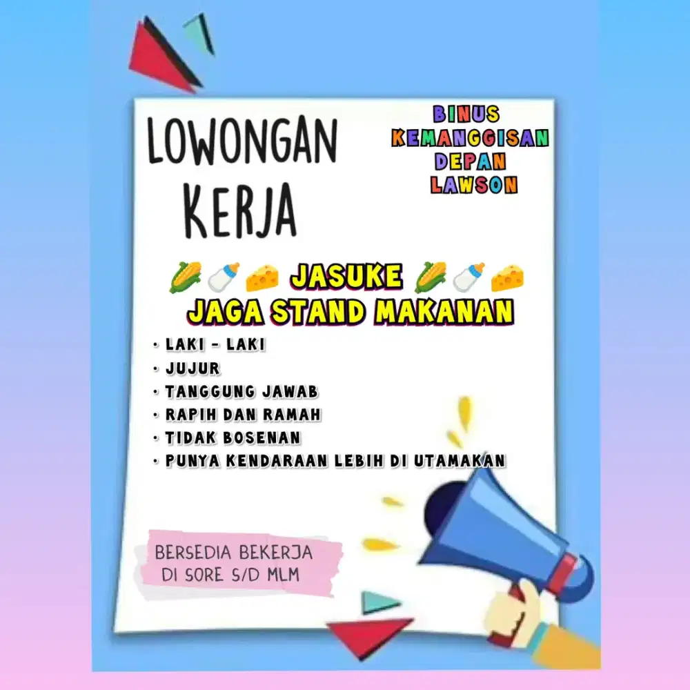 Jaga stand UMKM JASUKE