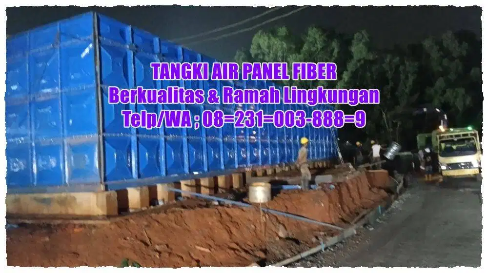 PANEL TANK – TANGKI AIR – TANGKI PANEL – ROOFTANK – TANGKI FIBERGLASS
