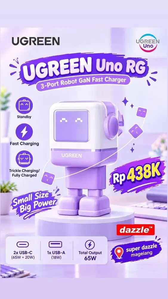 Tc ugreen nexode gan 65 watt /35291