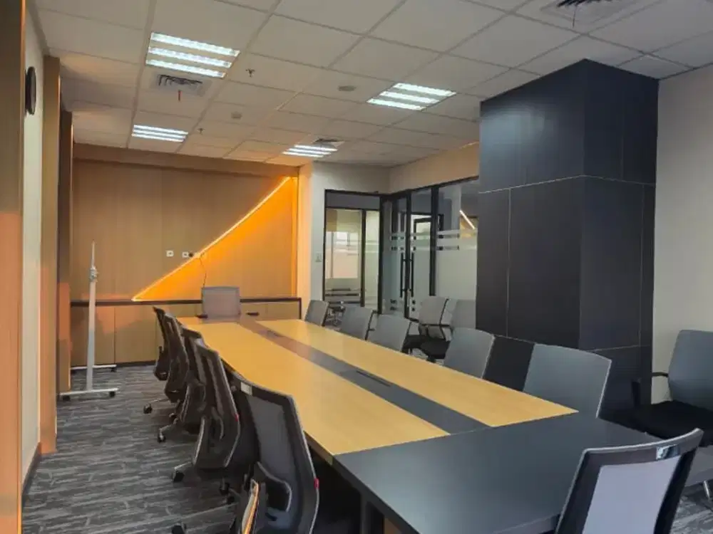 Sewa Kantor Siap Huni 284 m2 di Office 88 Kota Kasablanka Jaksel