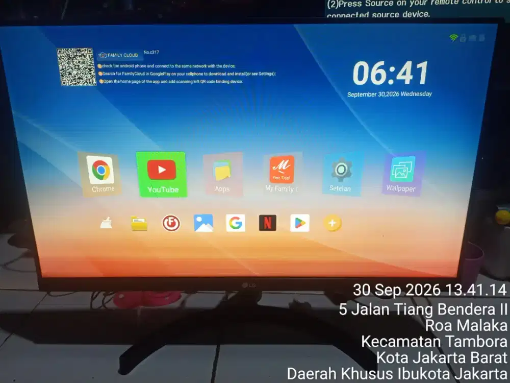 Monitor 24 iPS, normal mulus.