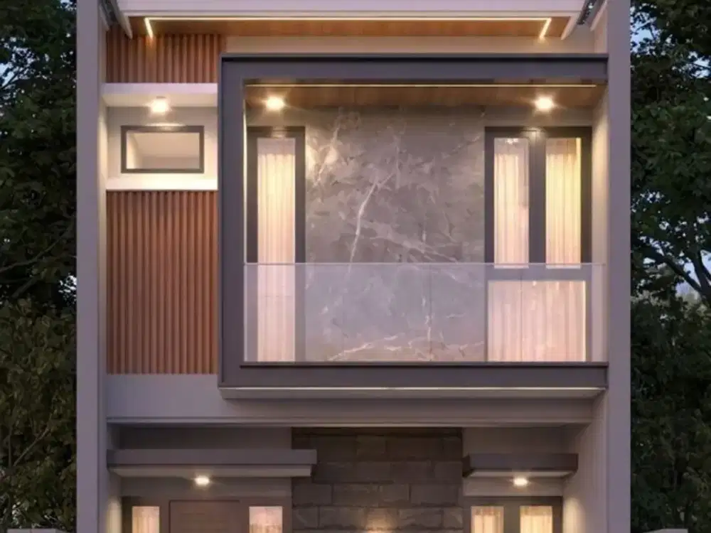 Rumah Baru Manyar Tirtoyoso Modern, Minimalis, Akses cepat ke Merr & GM
