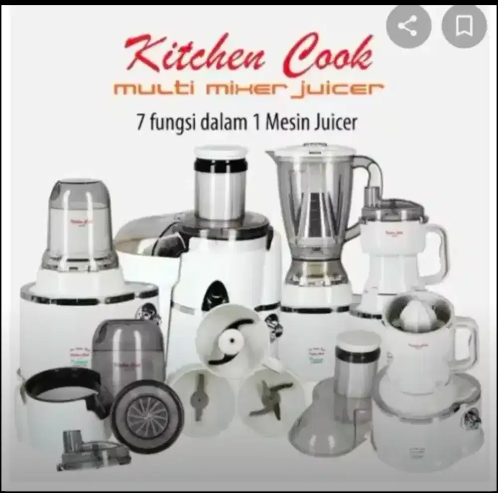 Blender Kitcher Cook Juicer Lejel Model LJ70001