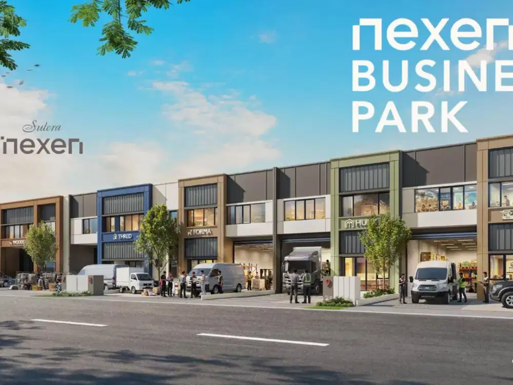 Dijual Gudang 2 Lantai Nexen Business Park @Sutera Nexen by Alam Sutera Group dekat dengan Tol Balaraja