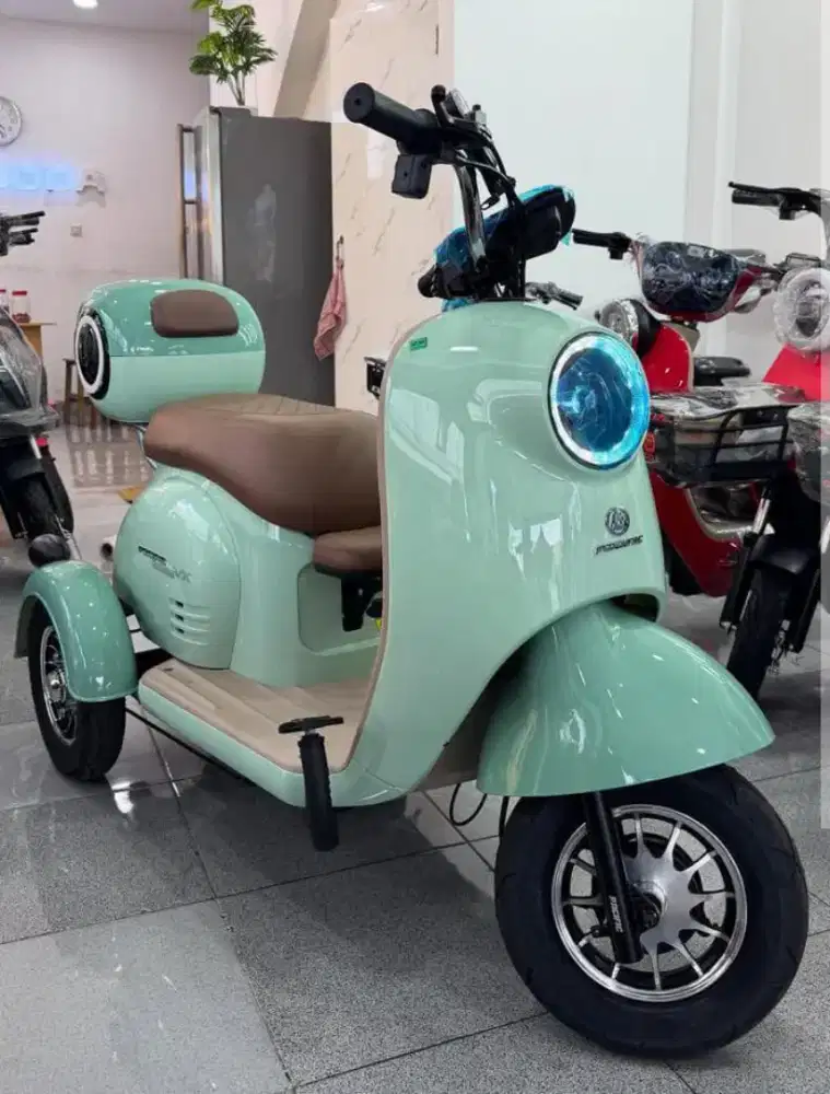 Sepeda Listrik Pasific Crosser VX bergaransi (Hnya jual cash)