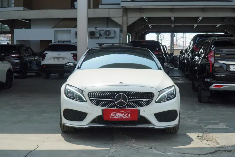 Mercy C43 AMG coupe AT 2017 Putih