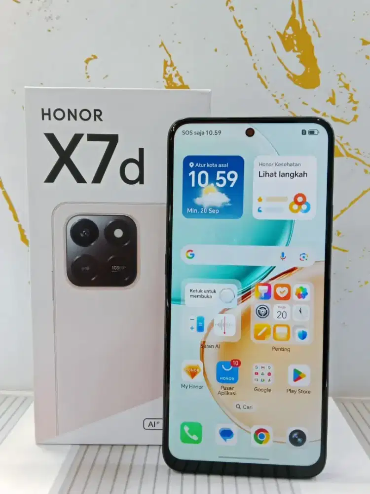 Honor X7D 8/512gb Fullset (cahrger ori infinix) Fungsi semua bagus
