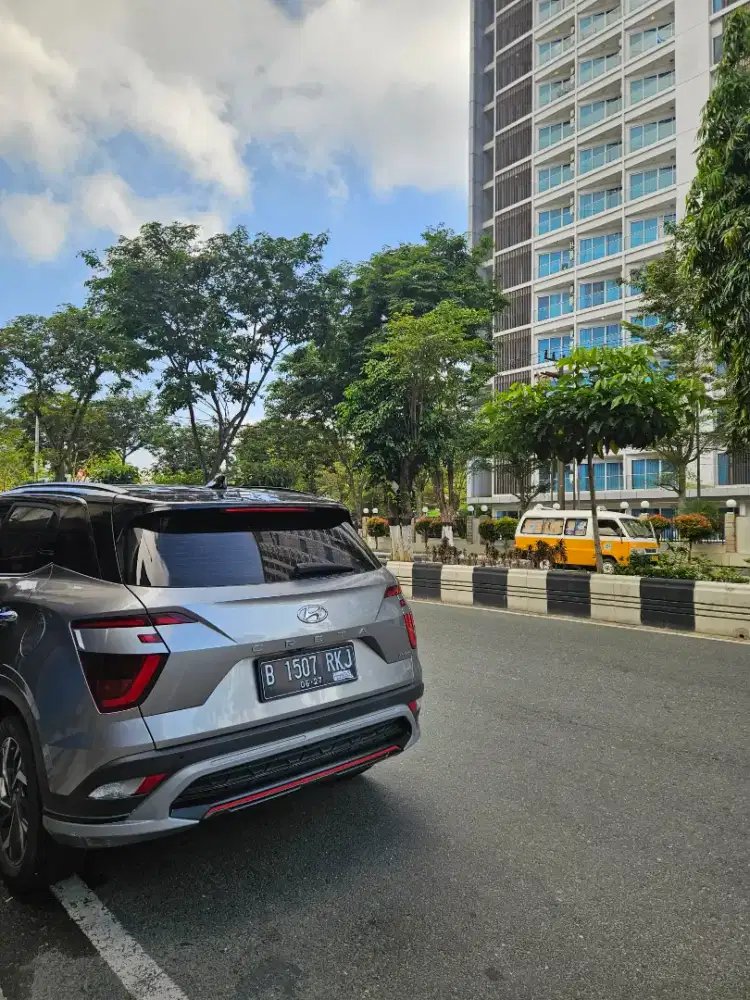 Hyundai Creta AT Prime Two Tone 2022 plat KT