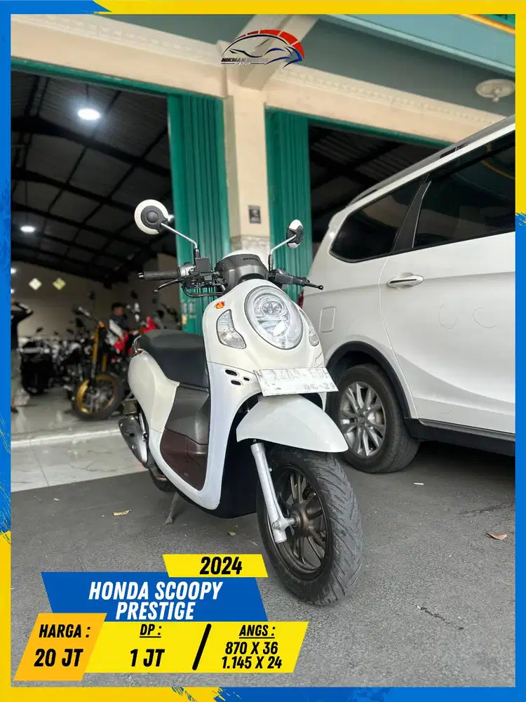 HONDA SCOOPY PRESTIGE 2024 MESIN AMAN POLL MASZEHH HIKMAH MOTOR KEPUH