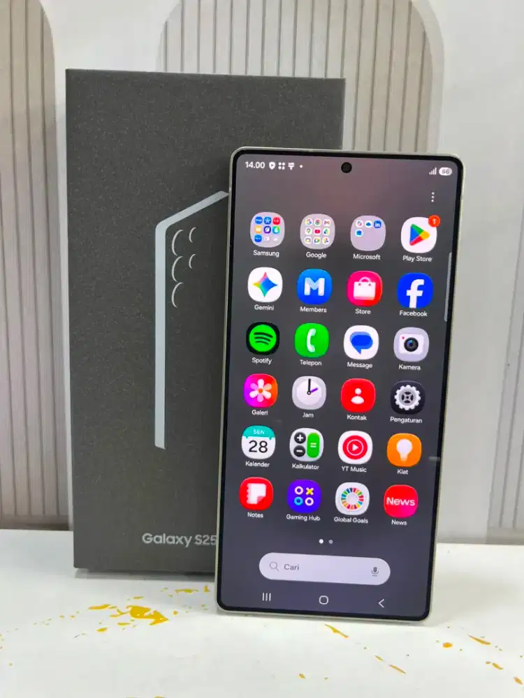 Samsung S25 Ultra 12/256GB Resmi Sein
Titanium Black
Fullset