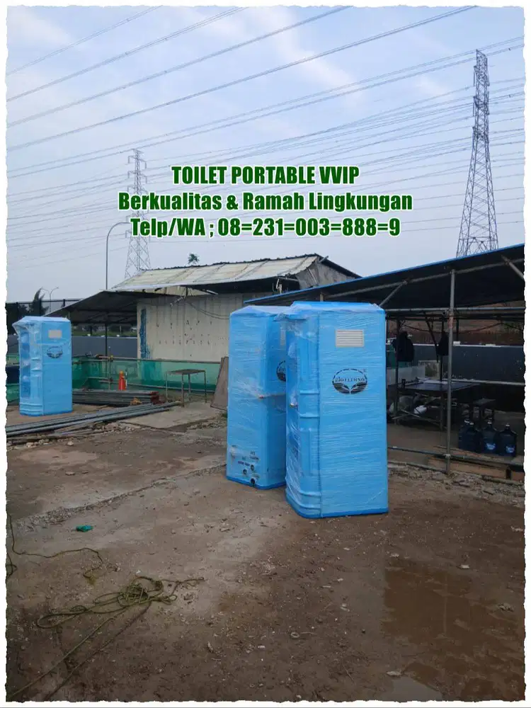 Toilet Portable, Toilet Umum, Toilet Proyek, Jongkok Murah Berkualitas