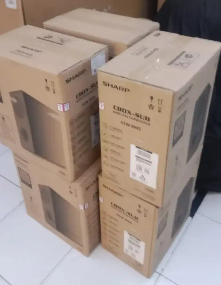 SUBWOOFER SHARP CBOX-SUB6WB