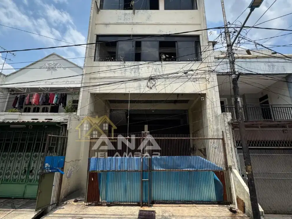 ANA GUDANG UK 6X20M + 545M DI KOMPLEK KAVLING POLRI JELAMBAR