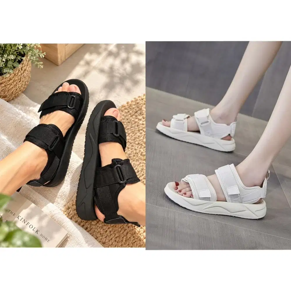 Sandal Tali Fashion Wanita Sandal Anti Slip / Sandal Anti Licin