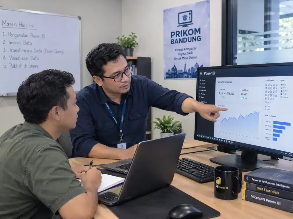 Les Privat Kursus Excel Word Powepoint Bandung