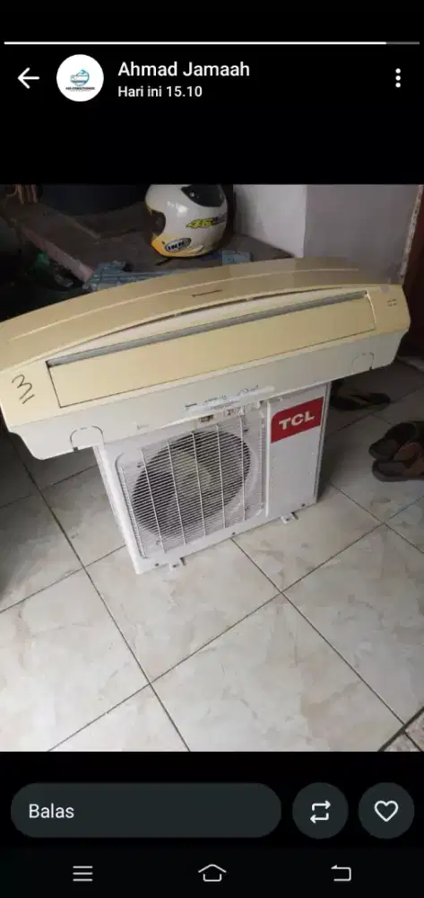 Menerima jual beli ac bekas borong atau satuan