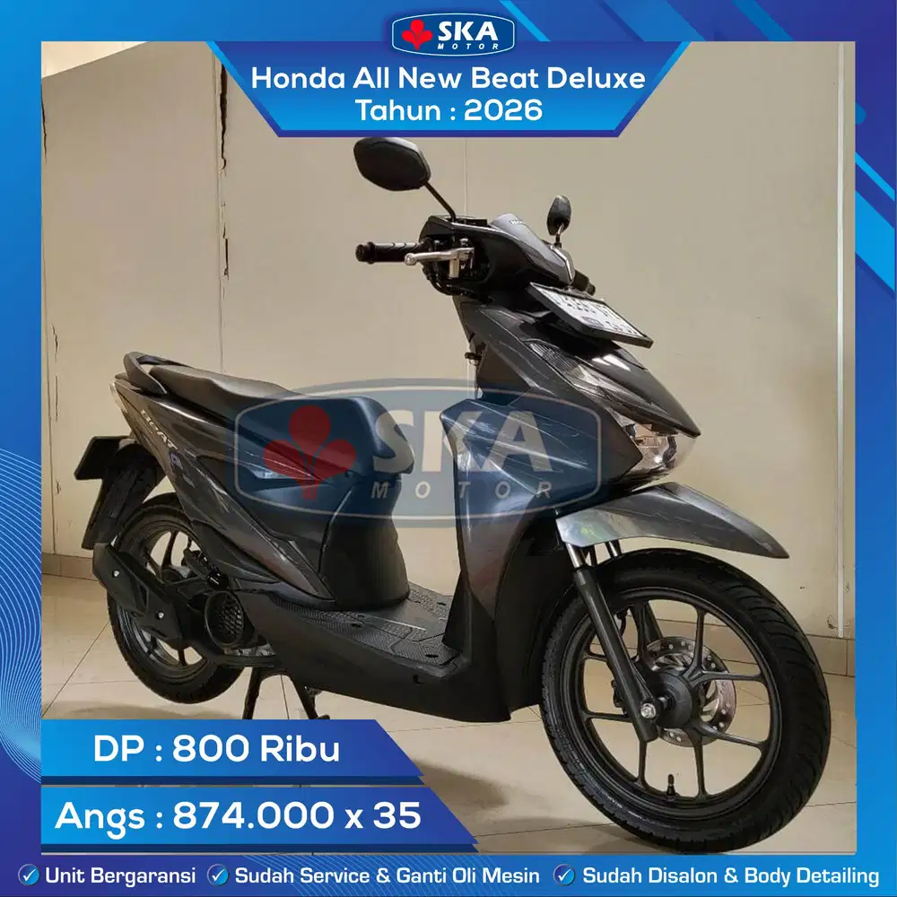 Honda All New Beat Deluxe Tahun 2026