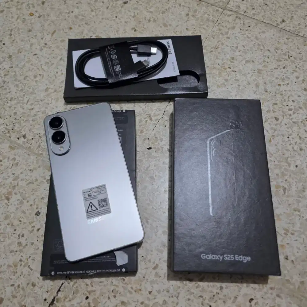 Samsung S25 Edge 12/512 Gb Resmi Sein Likenew Garansi On Desember 2026
