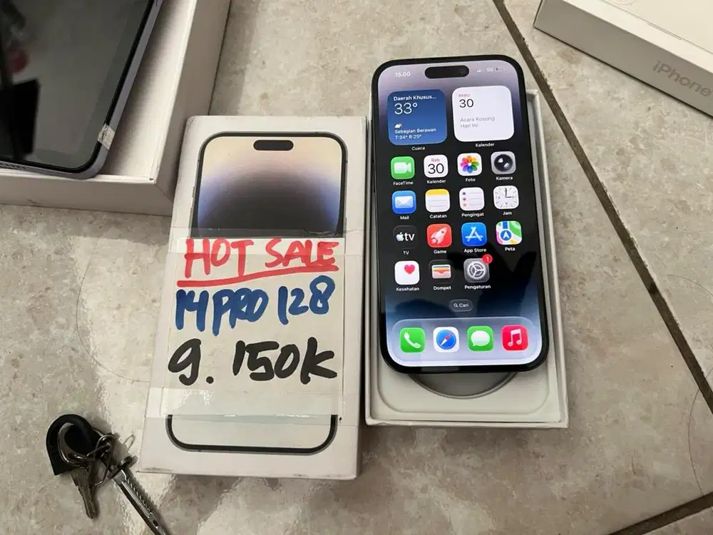 iphone 14 pro 128gb fullset inter